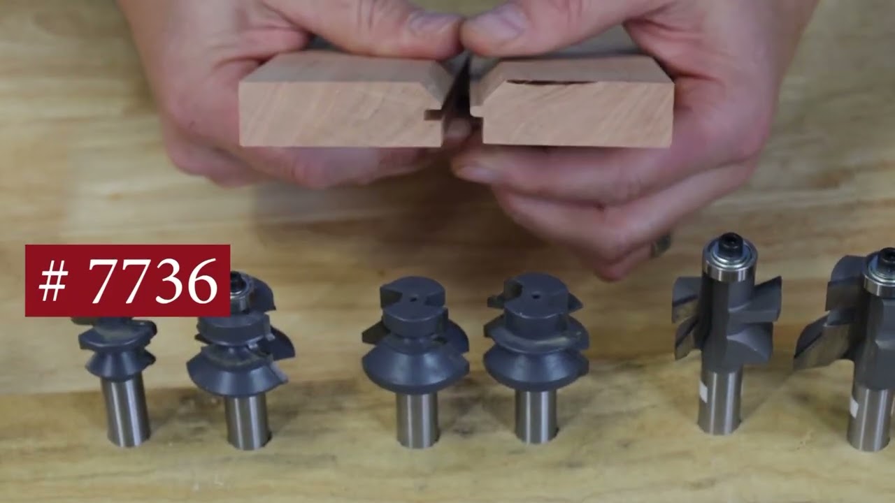 Woodworking Joinery Tongue & Groove Router Bits Explained. What is best for your project?