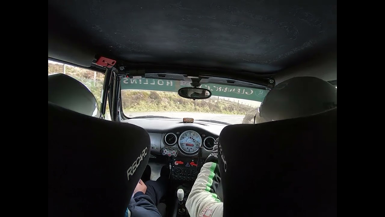 Manx 2024 SS4 Injebreck George Clarke Stephen Moyses Mini Rally Challenge