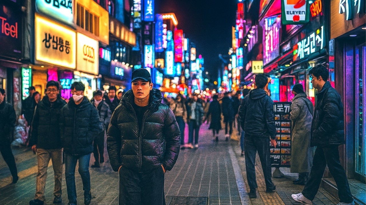 Bustling Evening Walk At Suwon Station Rodeo Street As Winter Nears 🌇 The Endless Sea Of Neon Signs
