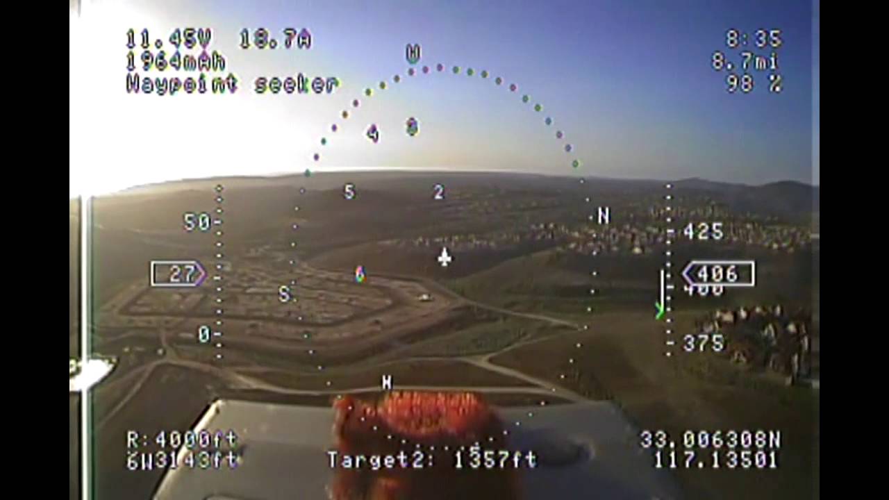 RVOSD Waypoint Test
