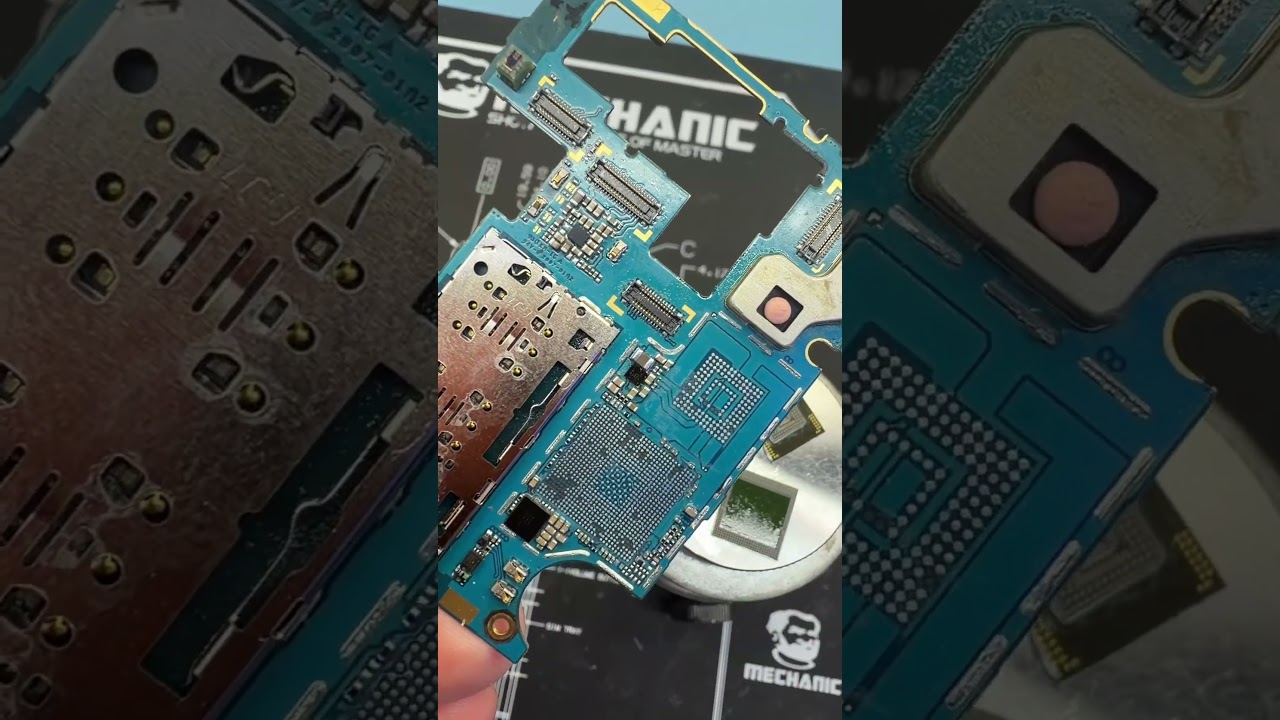 💧 Galaxy A51 im Salzwasser zerstört – RESQ rettet ALLE DATEN mit CPU+UFS-Transplantation 🔧📱