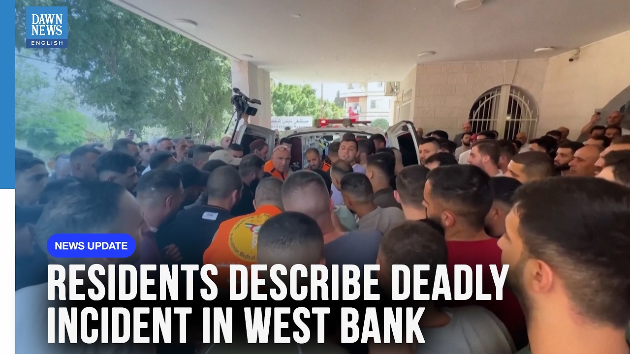 West Bank Violence: Tal Village Residents Recall Deadly Incident | Dawn News English