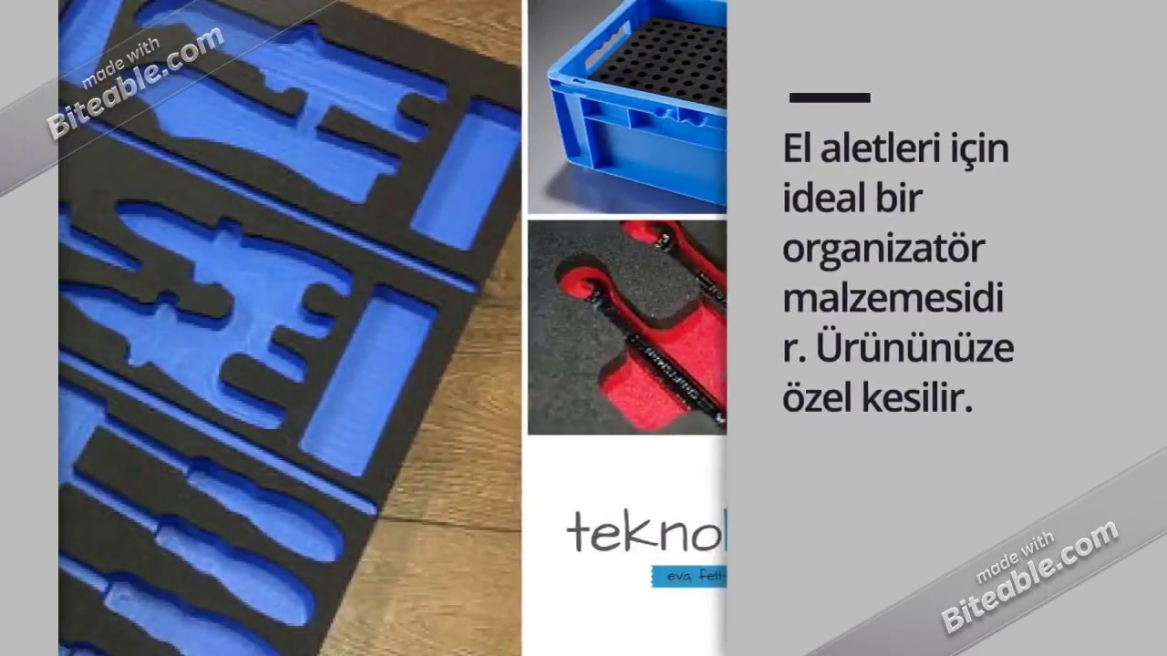 Tekno Kesim-EVA Sünger Kesim Nedir ?