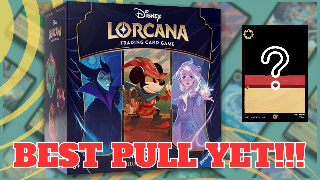 Unboxing The First Chapter Ilumineer's Trove Box With My Kids - Disney Lorcana