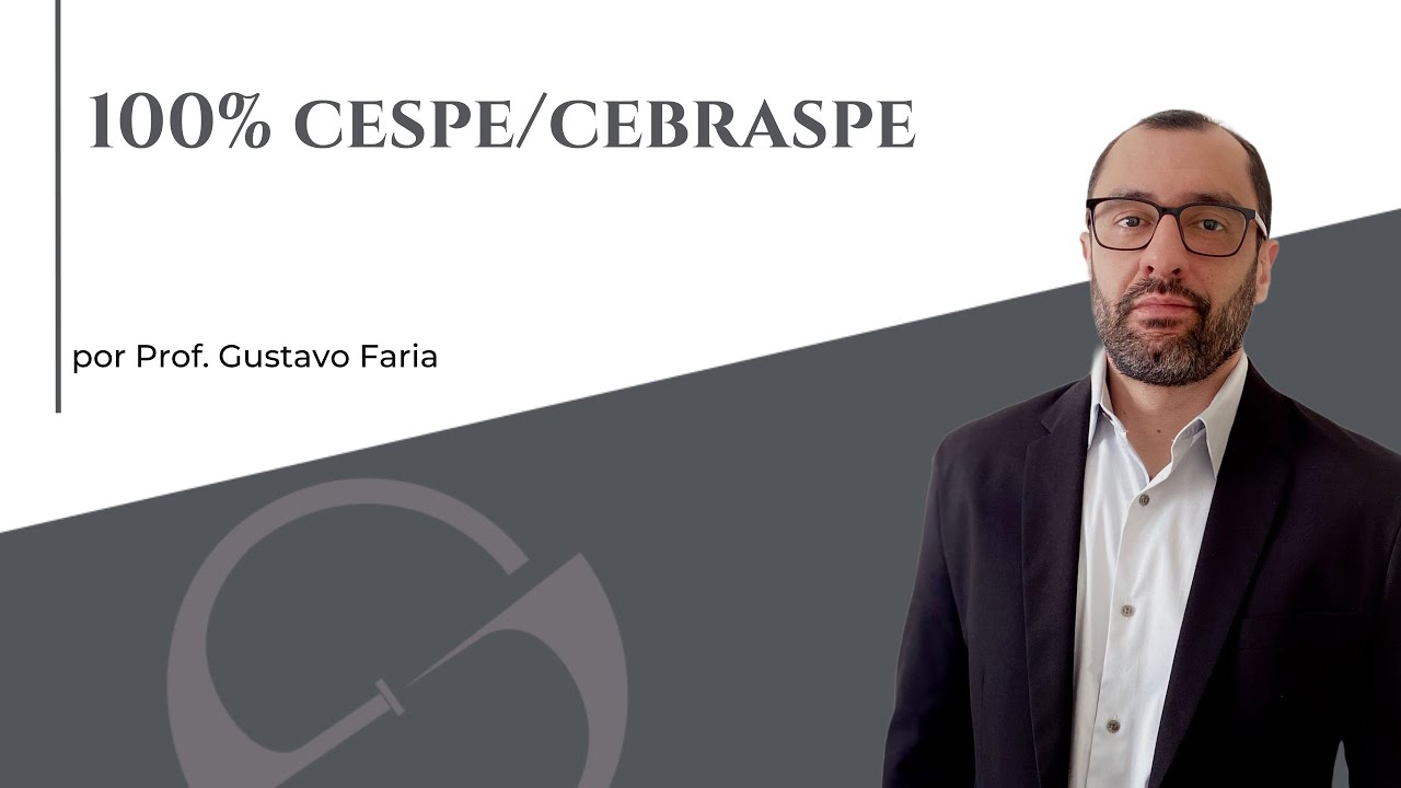 100% CESPE/CEBRASPE - Processo Civil