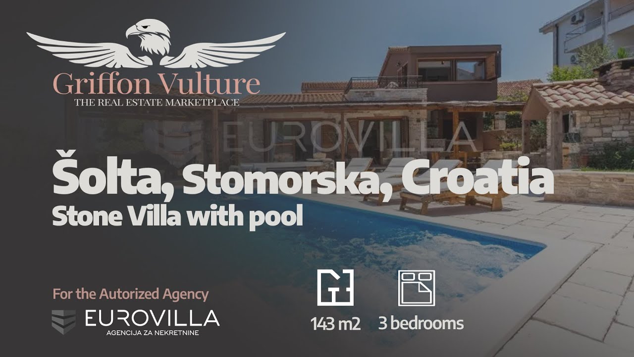 Griffon Vulture - Eurovilla - Solta, Stomorska's unique stone villa