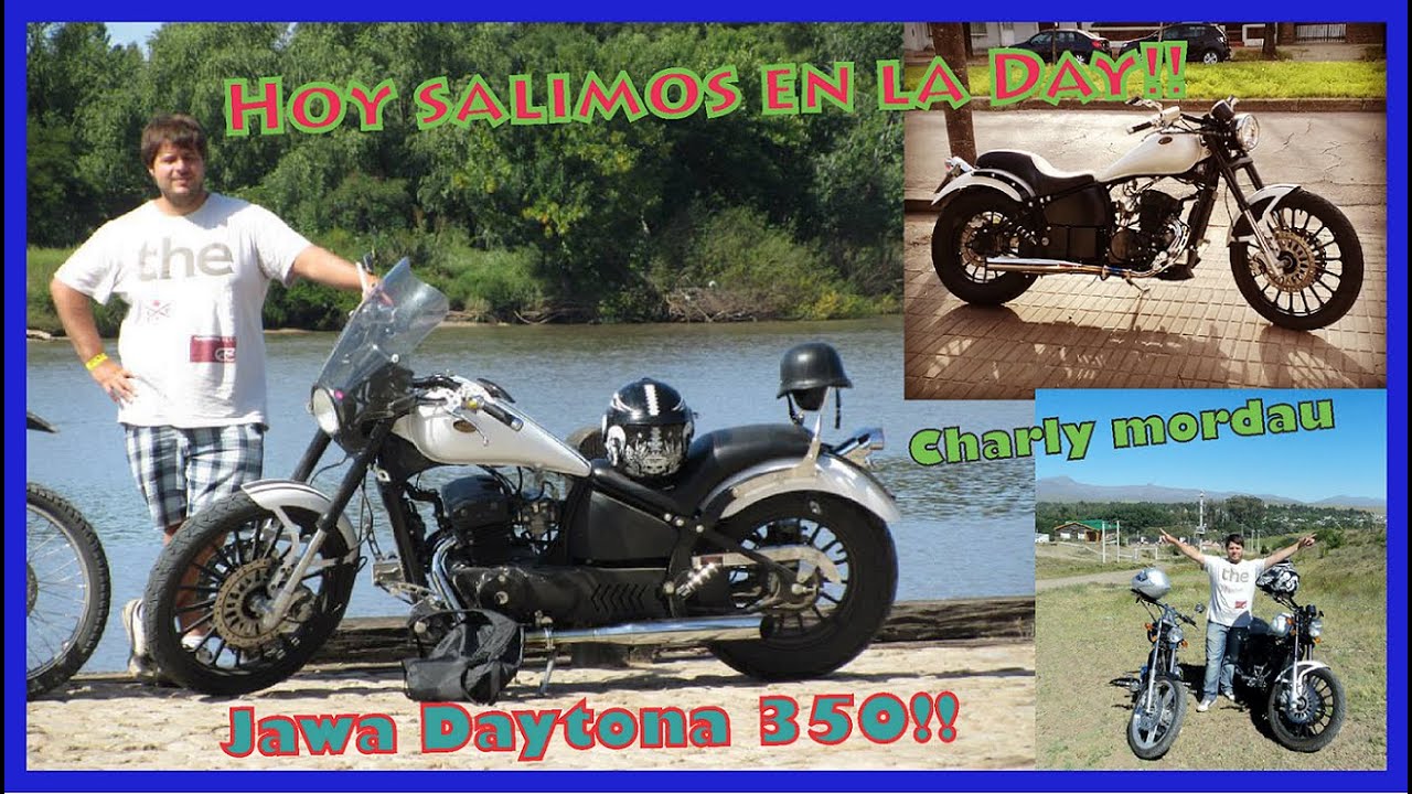 💙​Ruteando en Jawa Daytona 350 (viajar en moto) 🛵