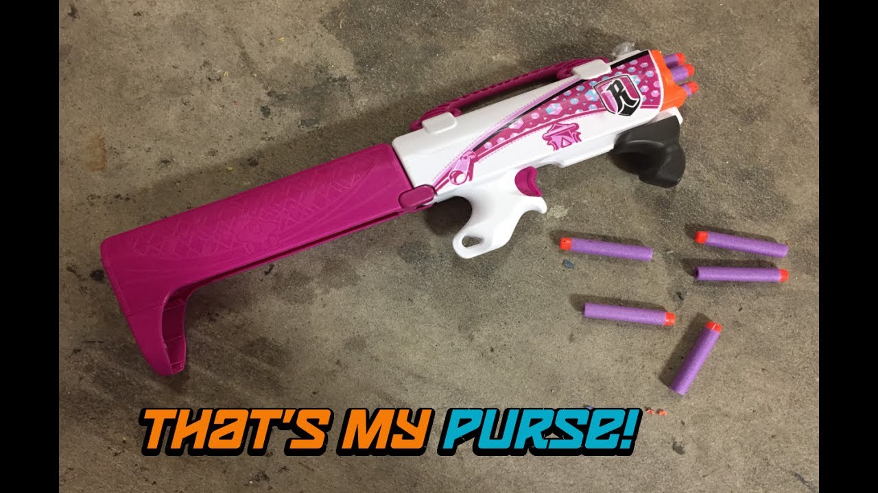 Folding Shotgun Purse? - The Nerf Rebelle Secret Shot | Walcom S7