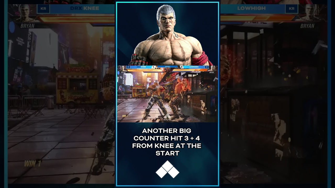 Knee shows off the power of Bryan in TEKKEN 8