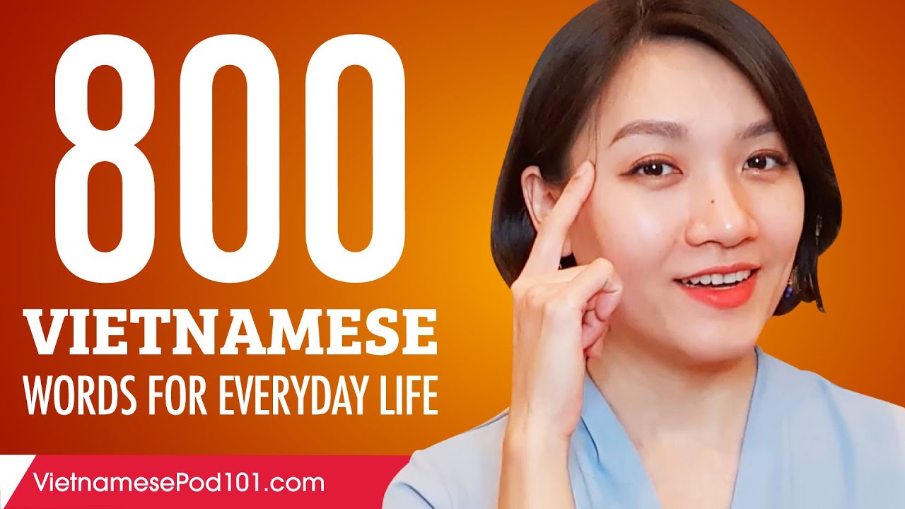 800 Vietnamese Words for Everyday Life - Basic Vocabulary #40