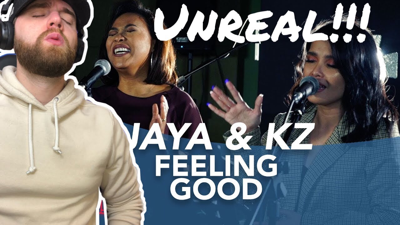 [American Ghostwriter] Reacts to: Feeling Good- Jaya & KZ Tandingan- This was phenomenal! 🤯