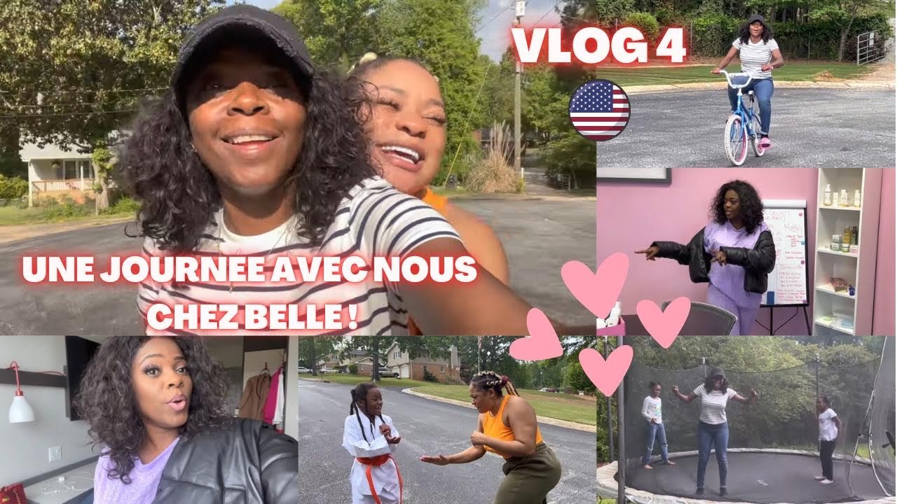 VENEZ PASSEZ UNE JOURNÉE AVEC NOUS CHEZ BELLE !😱😍