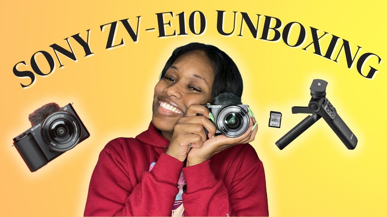 SONY ZV-E10 UNBOXING + FIRST IMPRESSIONS | Unboxing Camera & Accessories | Test Footage & Audio