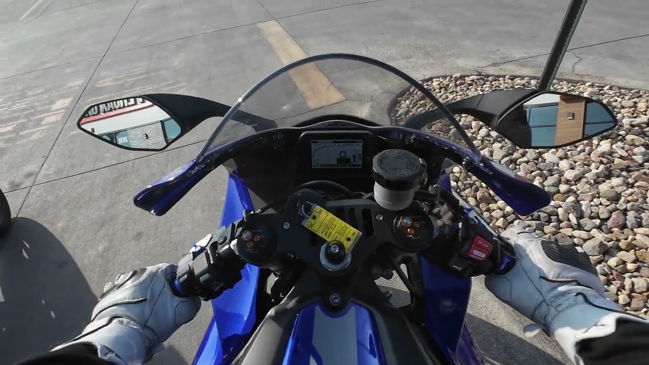 My First Time Riding a Yamaha R1