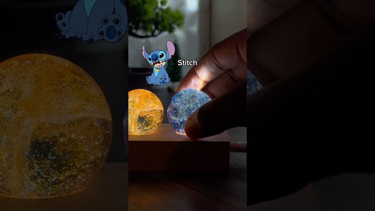 Do you love Stitch too? 🥹 #liloandstitch #stitchlamp #gift