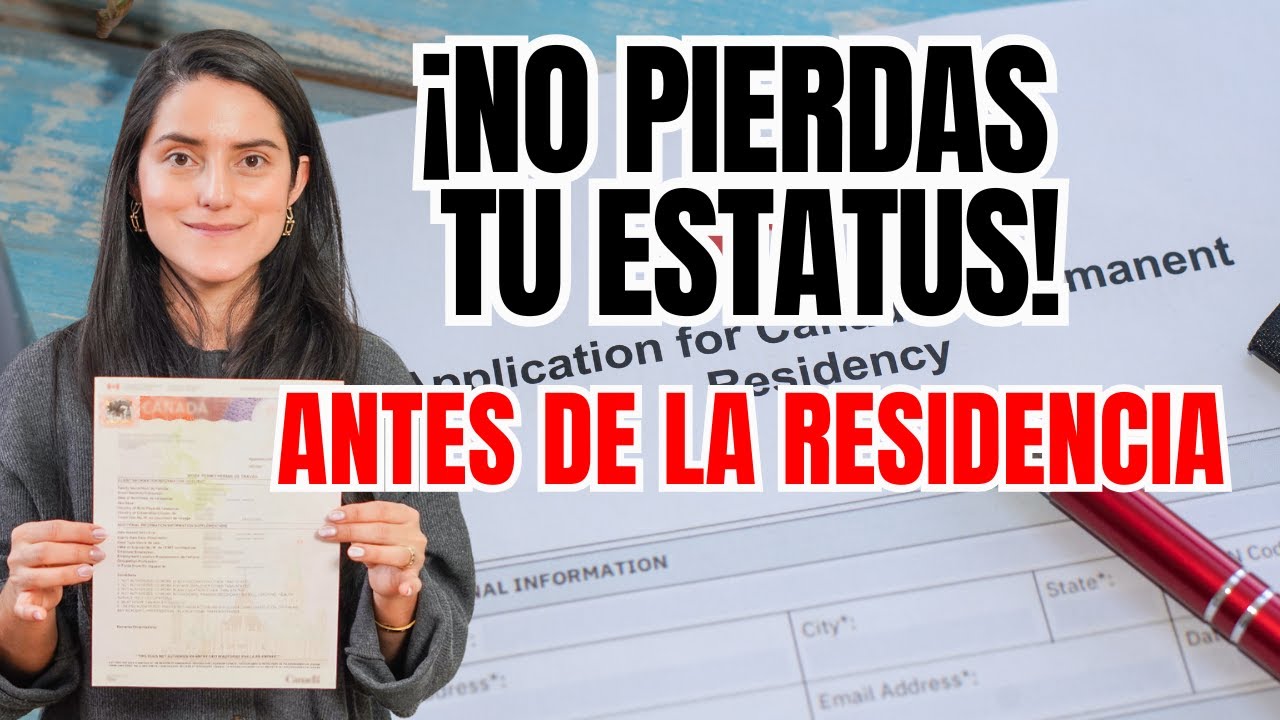 ¿Aplicar a la residencia permanente da estatus temporal? CUIDADO con este error!