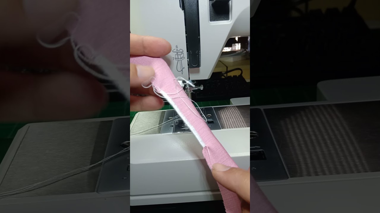 鎖邊拷克壓腳..超密拷的技巧.