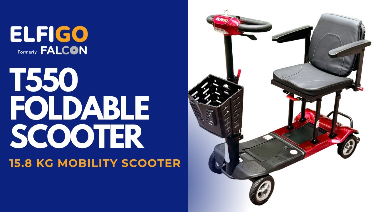 T550 Compact Foldable Mobility Scooter