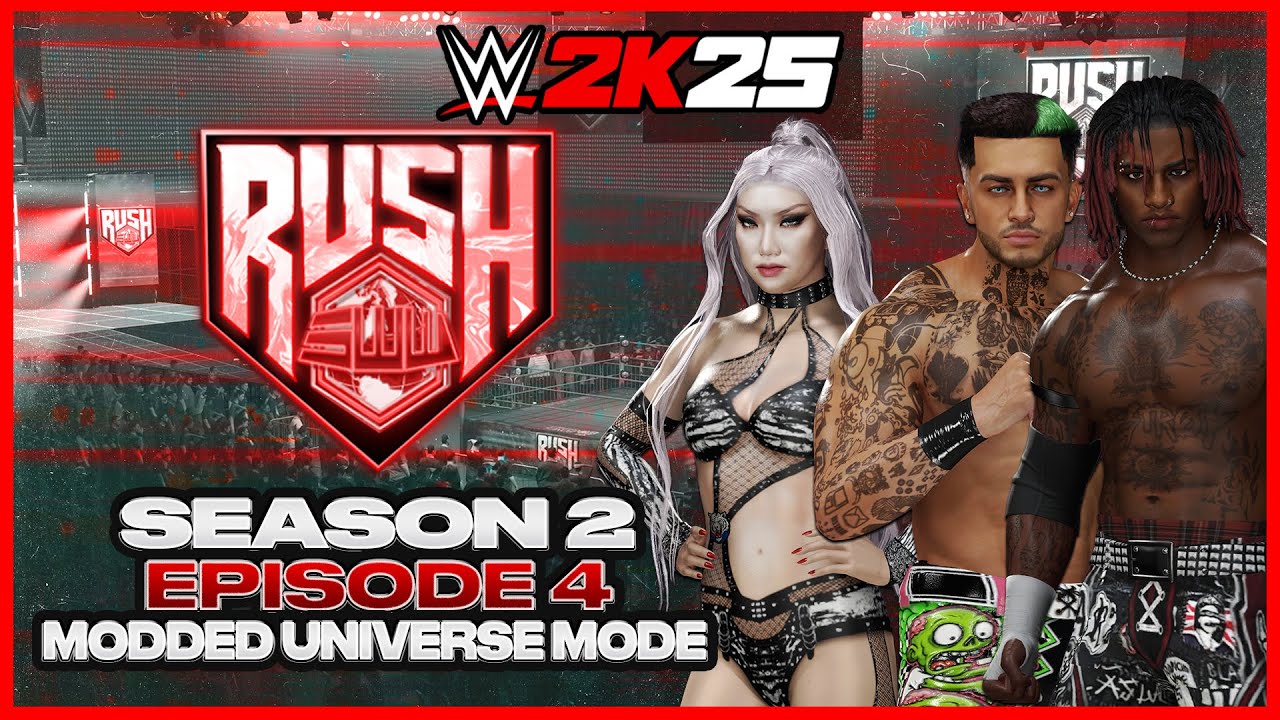 SWW Rush | WWE 2K25 Modded CAW Universe Mode | S2 Ep. 4