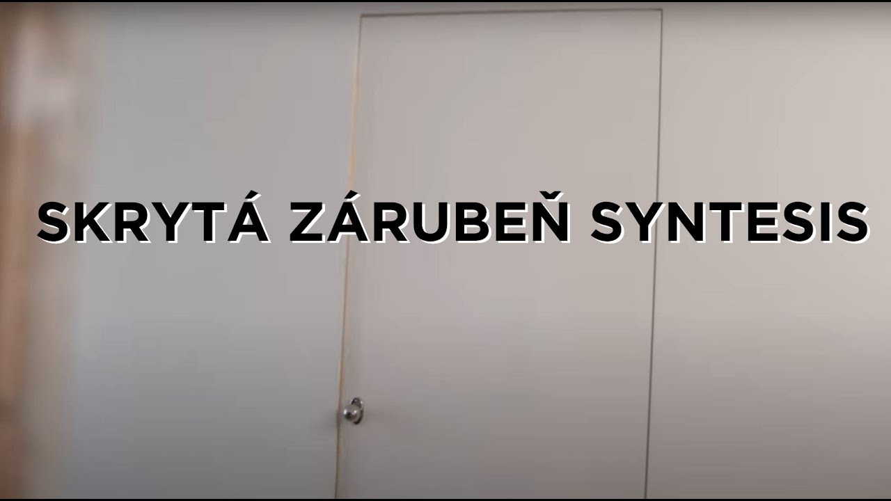 Skrytá zárubeň Eclisse Syntesis