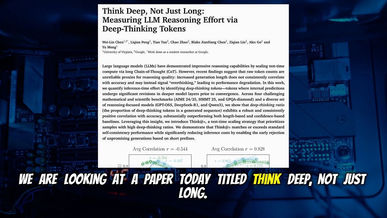 Think Deep, Not Just Long: Measuring LLM Reasoning Effort via Deep-Thinking Tokens (Feb 2026)