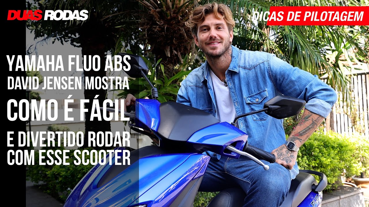 Um dia com Yamaha Fluo ABS - teste urbano e detalhes técnicos