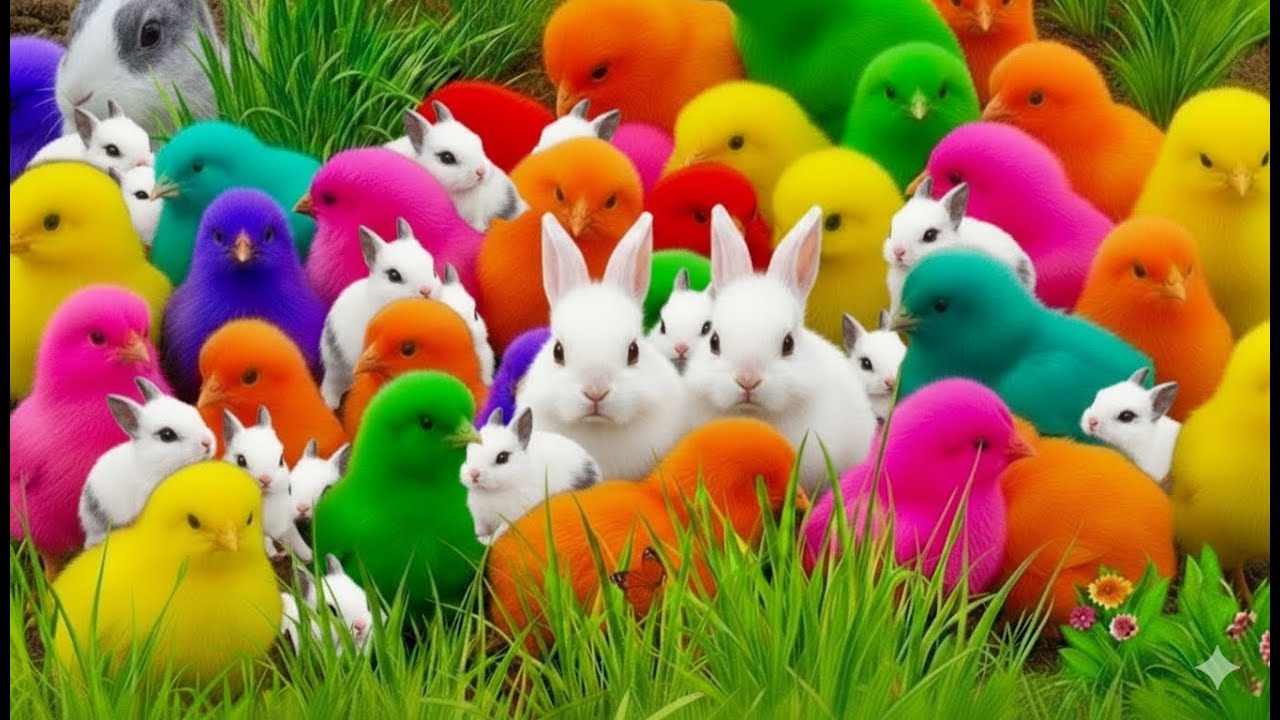 Keseruan Menangkap Ayam Warna-Warni dan Bermain dengan Hewan Lucu