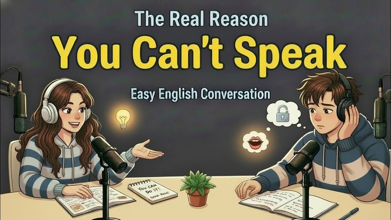 Learn Easy English | What's The Real Reason You're Struggling To Speak English Fluently?
