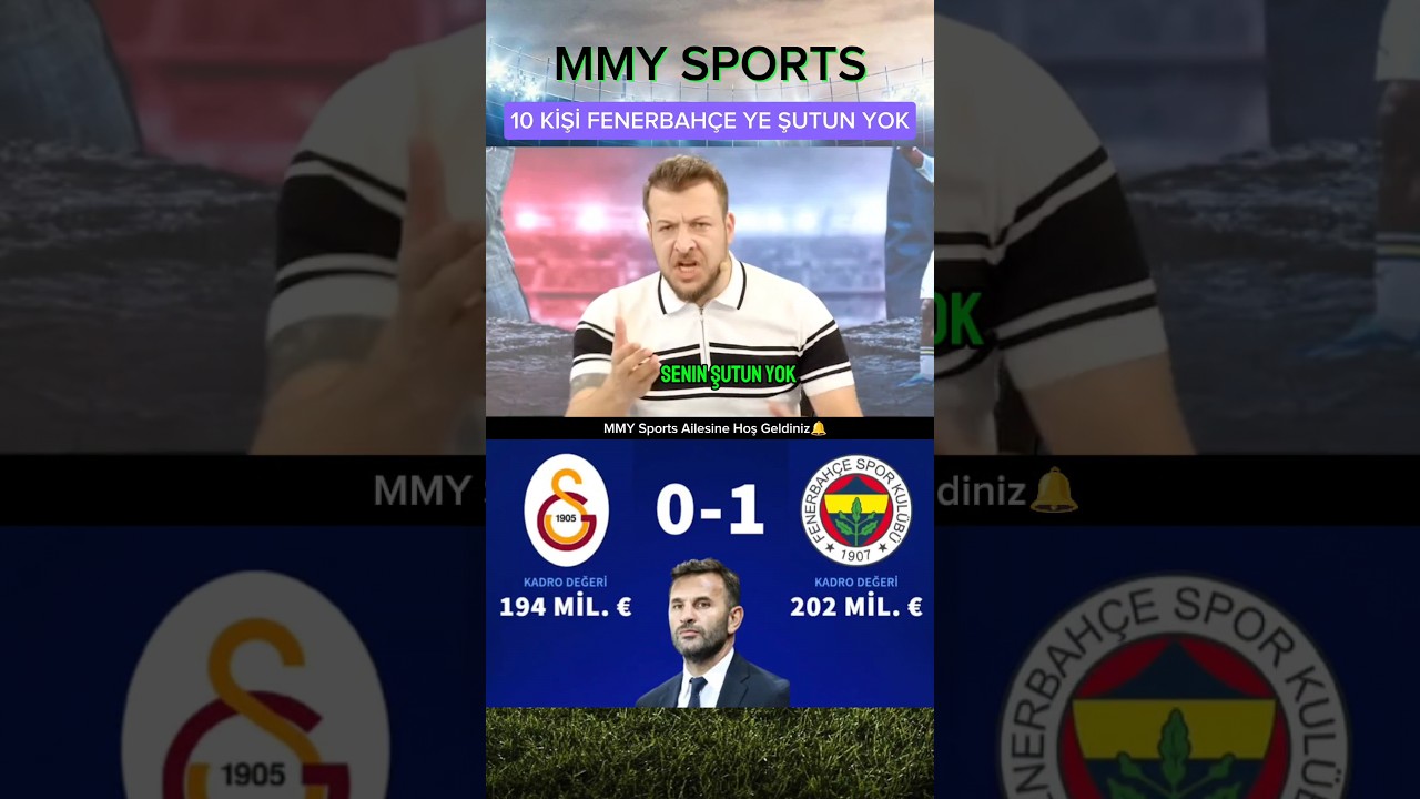 Batuhan Karadeniz: Okan hoca senin şutun yok. Fb Gs yendi. #keşfet #fenerbah&ccedil;e #mmysports #fb #gs