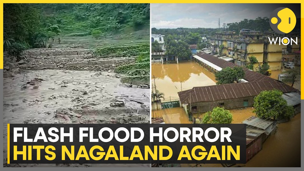 Nagaland Flash Floods Turn Deadly | 8 Killed, Landslides Trigger Massive Destruction