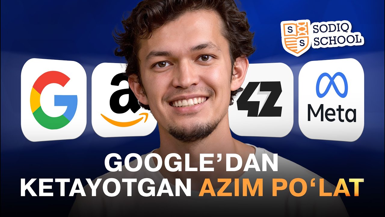 Google'dan ketayotgan Azim Po'lat. Hammasi qanday boshlangan?
