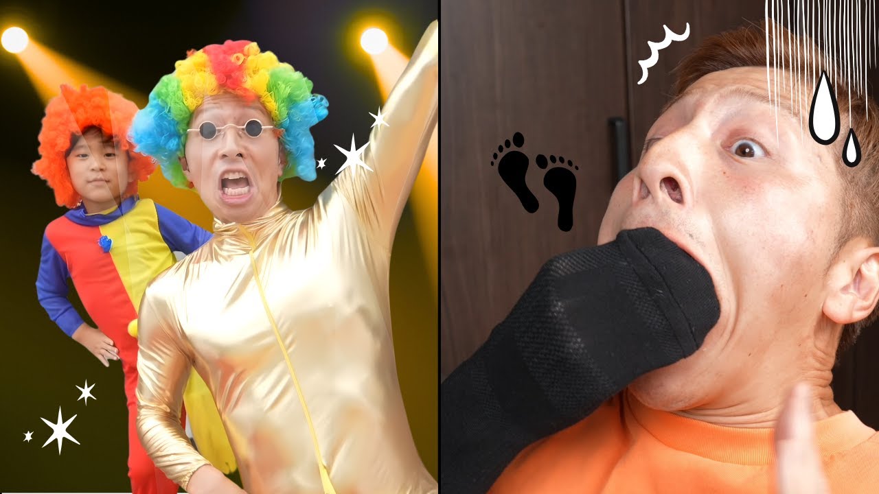 【POP Dad🕺🌈】 Забавное видео Йошипапы🥳🥳🥳#длинноевидео#よしパパ#baby #dad#happening#cute