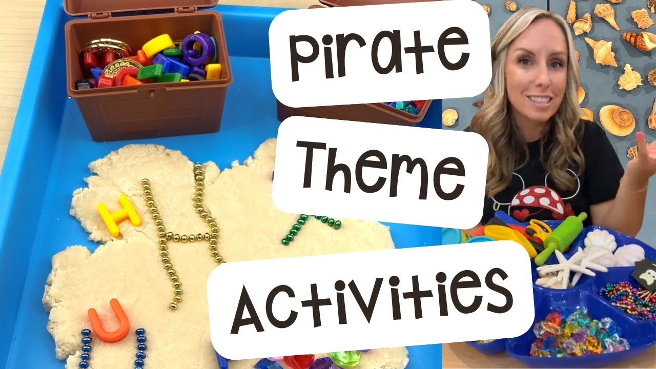 Pirate Classroom Activities Preschool, Pre-k, or Kindergarten Kids Will Love