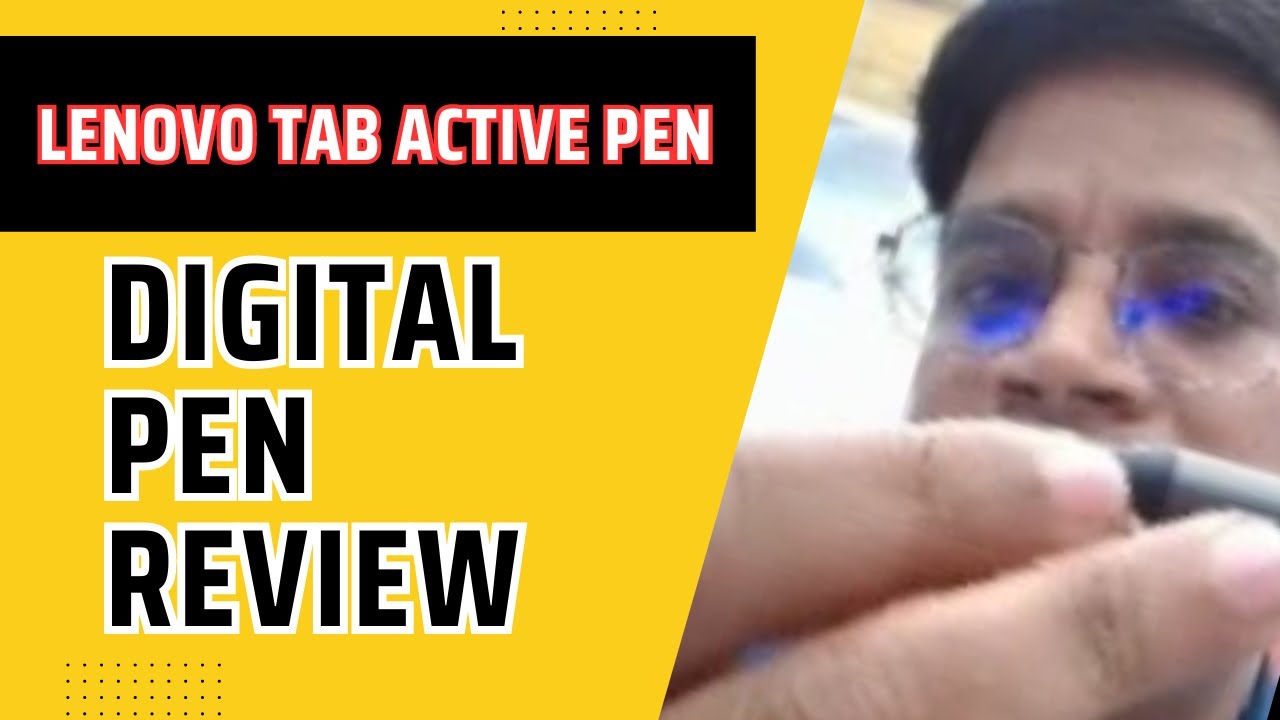 Lenovo Tab Active pen । How to use active pen with lenovo Laptop & Tab