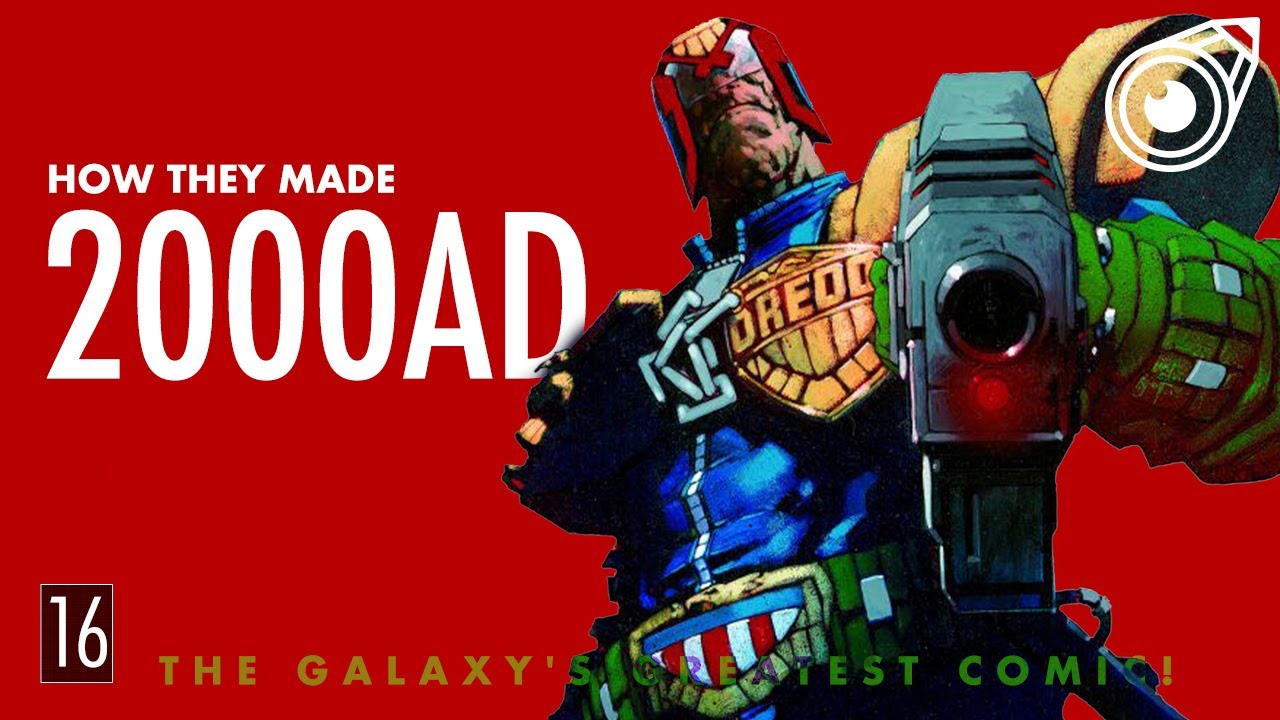 The Art of Future Storytelling of 2000 AD Magazine | Heroes, Villains, and Artists