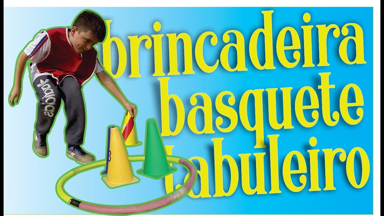 Brincadeira de basquete com tabuleiro