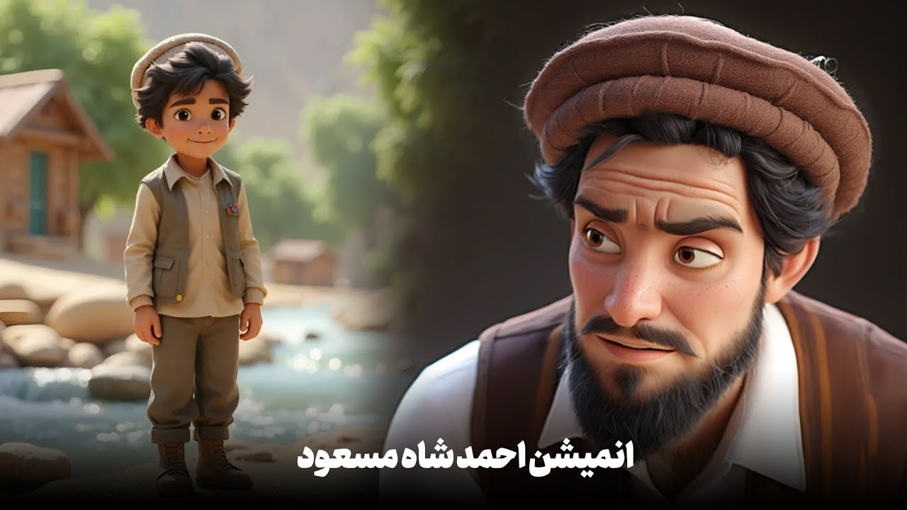 انیمیشن احمد شاه مسعود | احمد شاه مسعود  قهرمان ملی افغانستان
