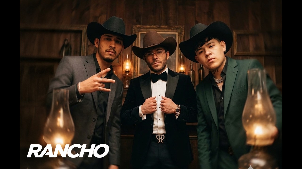 Tito Doble P, Junior H, Neton Vega - 3 de Martell (Video Oficial) ll RANCHO SESSIONS