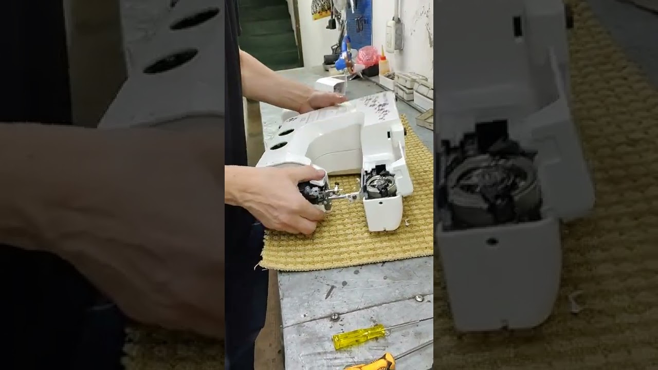 Reloj putadas de Janome 311 trabado