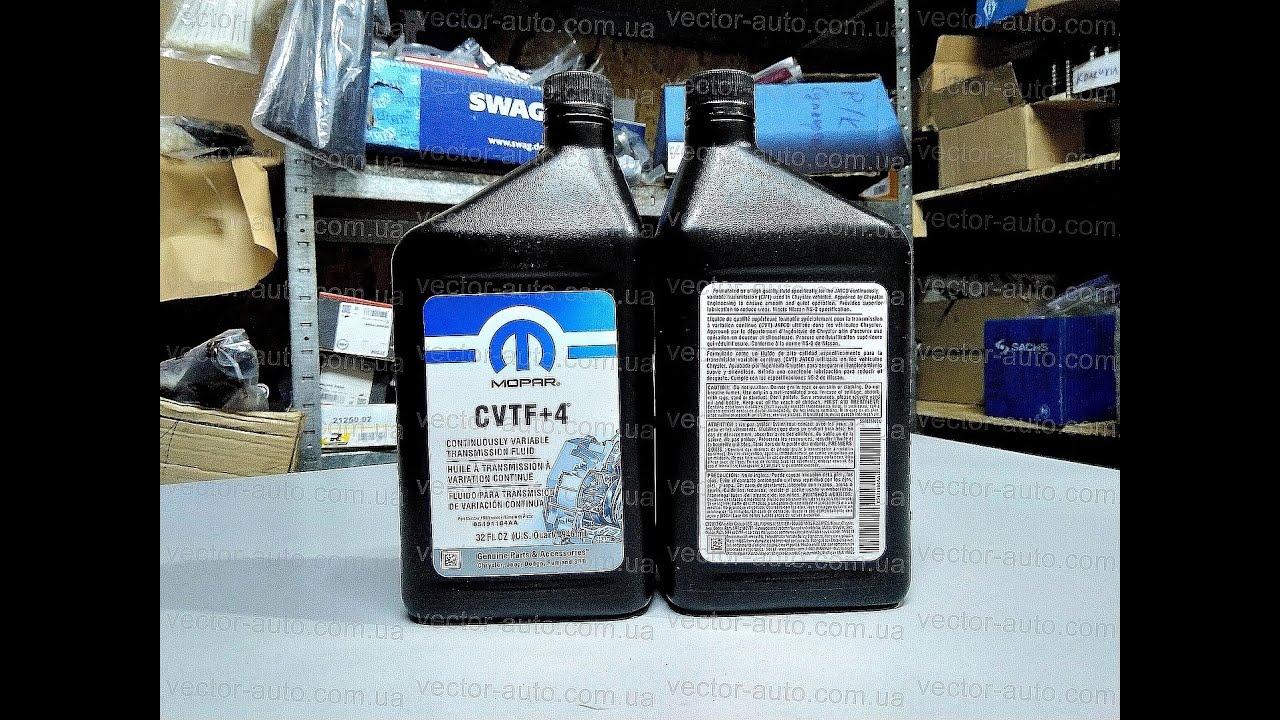 Масло вариатора MOPAR Chrysler CVTF +4 Continuously variable transmission fluid 05191184AA