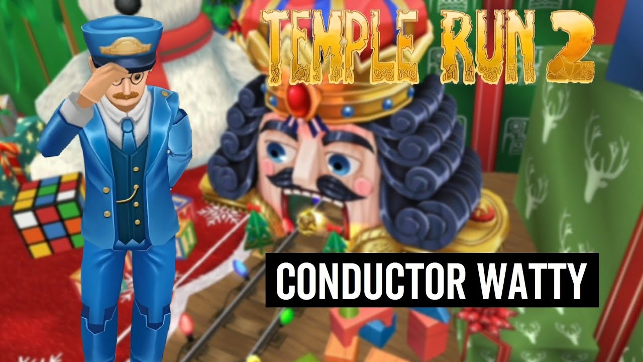 Temple Run 2, Winter Toyland - AOCE Challenge & Unlock Wally Nutt - Conductor Watty