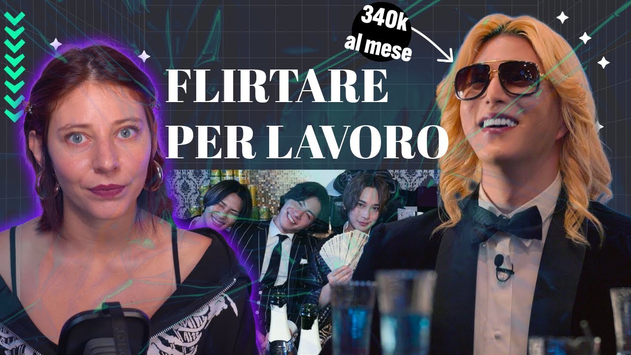 Il LATO OSCURO degli HOST club in Giappone: fare i MILIONI flirtando con le ragazze