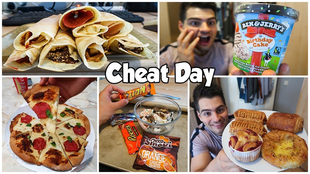CHEAT DAY ft. PIZZA, PASTRY, ICE CREAM, PANCAKES and SNACKS