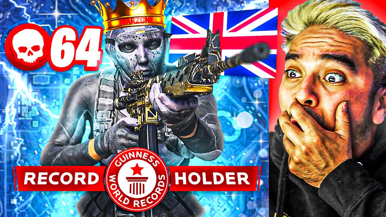 Reacting to NEW BEST WARZONE PLAYER from the EU! 🤯 (NEW WORLD RECORD)