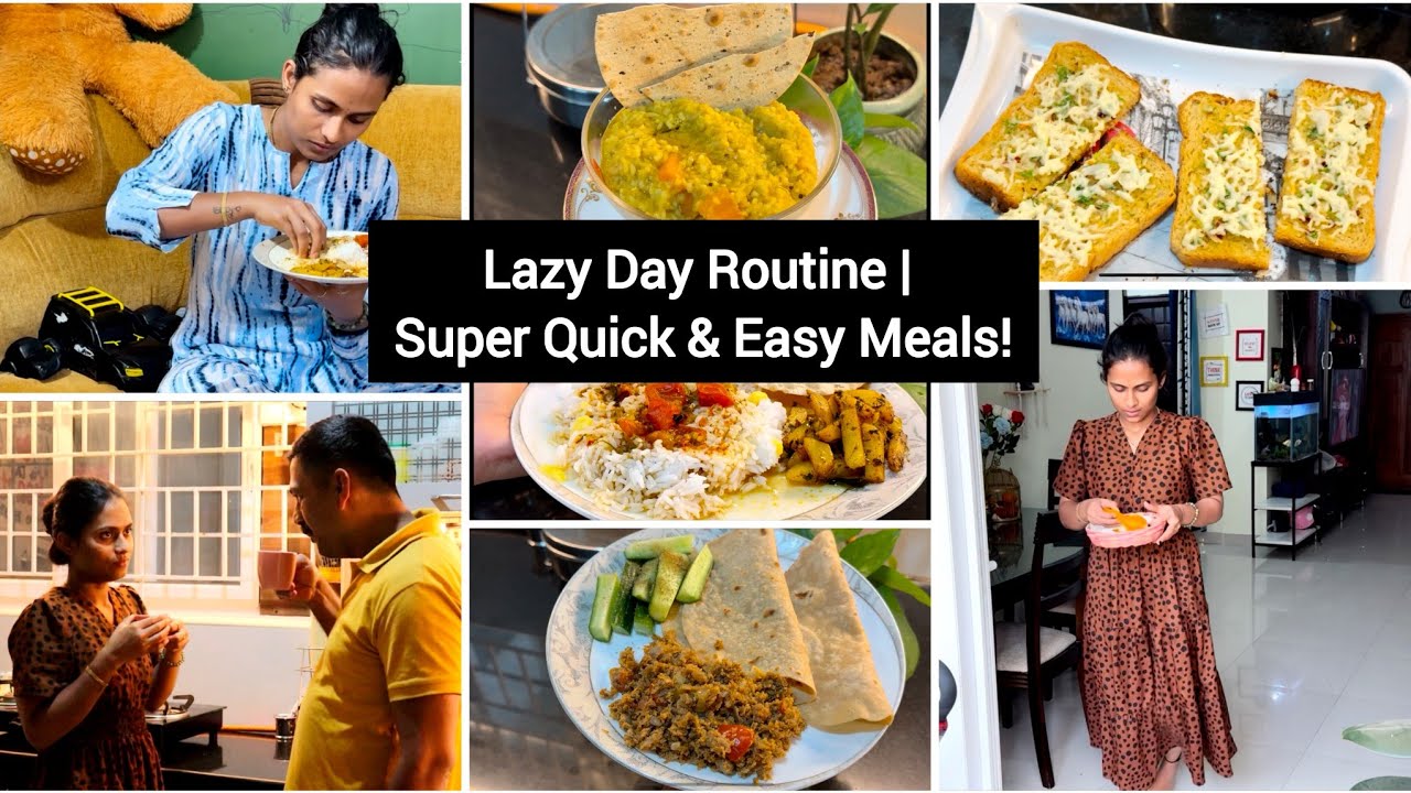 My Lazy Day routine & Stay Productive ✨ 🏡 Homemaking Vlog💕easy rasam /soya burjji  #motivation #vlog