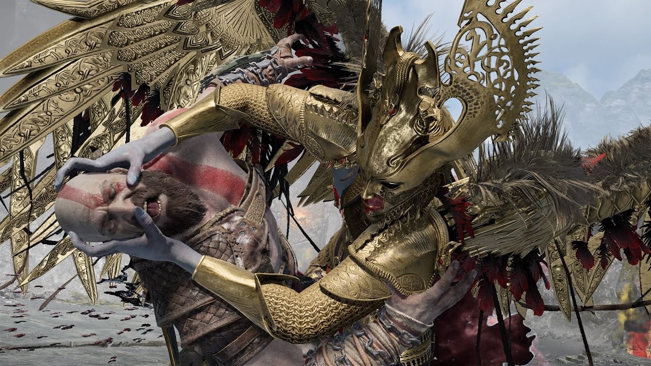 God of War - NG+ Sigrun - Level 1  - No Kvasir (Give Me God Of War+ Difficulty)