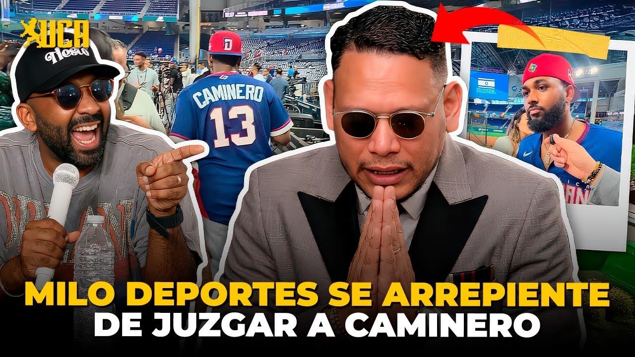 MILO DEPORTES SE ARREPIENTE DE JUZGAR A CAMINERO 