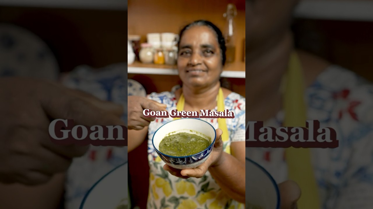 Goan Green Masala 💚#greenmasala #goan #food #goa #panjim #northgoa