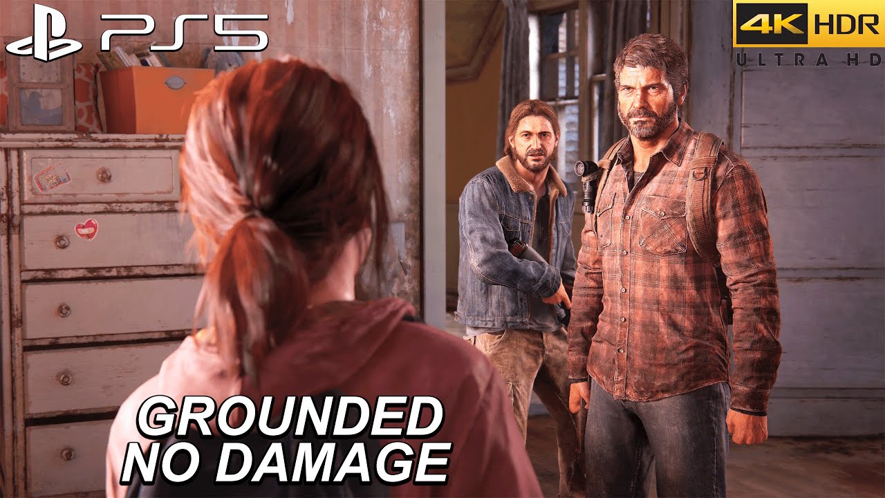 Агрессивный геймплей в The Last of Us: Часть 1 для PS5 — Плотина Томми (ЗАЗЕМЛЕНИЕ / БЕЗ УЩЕРБА)