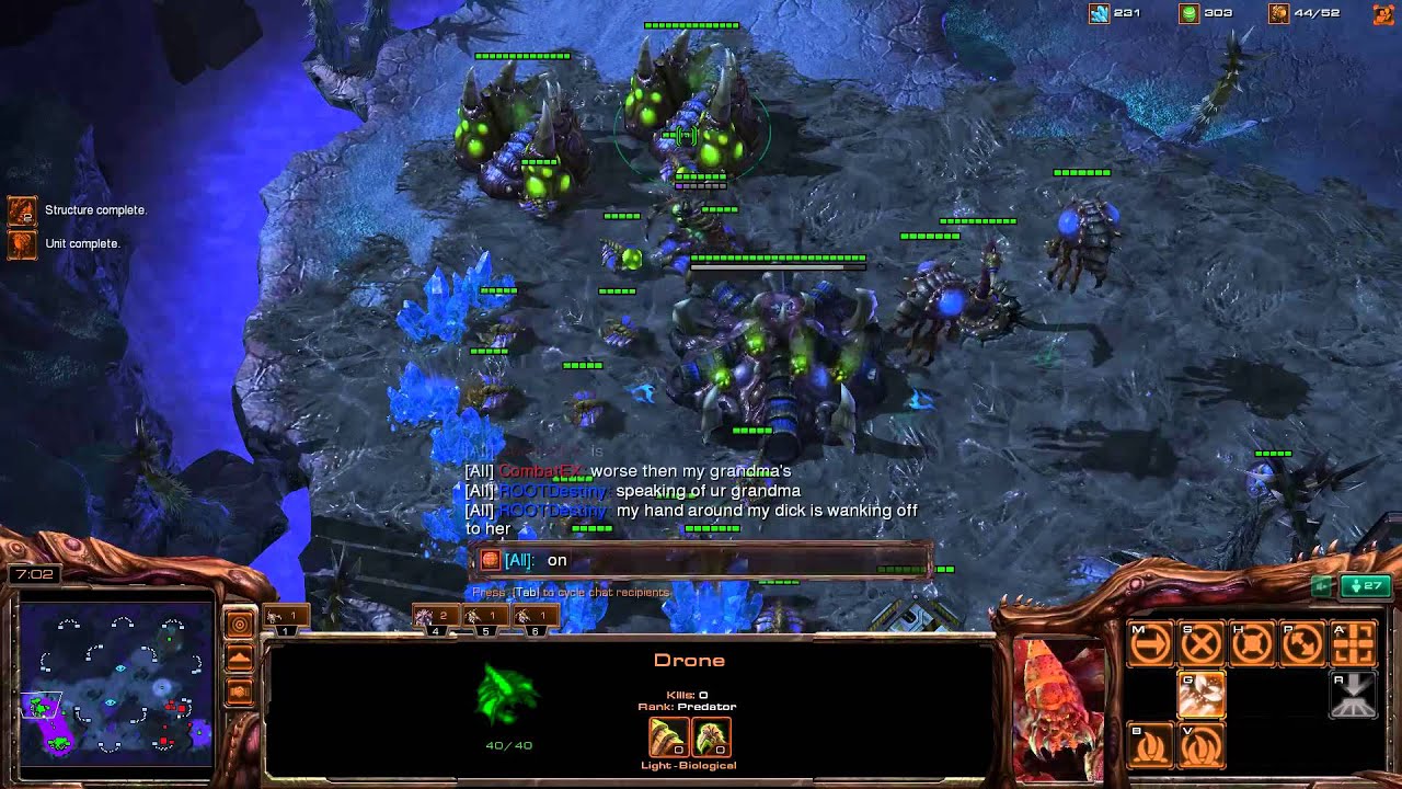 ROOTDestiny (Z) vs. CombatEX (P) [Game 4] - Starcraft 2